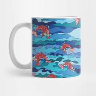 Cute Mermaid Splash Mug